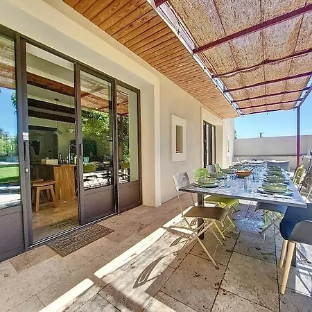 Вилла Mas T6 Contemporain Avec Piscine Chauffee Ним